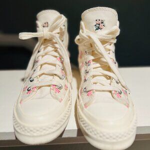 🌸 Converse Chuck 70 Platform Floral Lift – Size 5 USA,  (A05193C) 🌸
